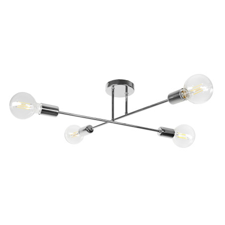 ENDAST 4P E27, hängande lampa, max. 4x60W, krom