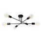 ENDAST 6P E27, hängande lampa, max. 6x60W, svart