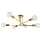 ENDAST 6P E27, hängande lampa, max. 6x60W, guld