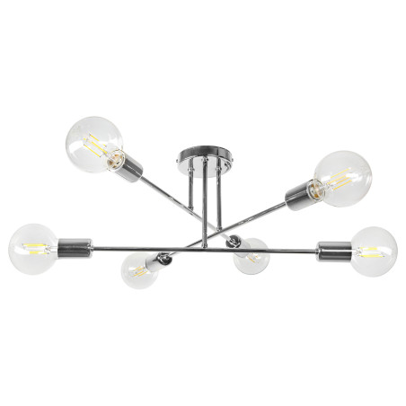 ENDAST 6P E27, hängande lampa, max. 6x60W, krom | HandlaSmidigt.se