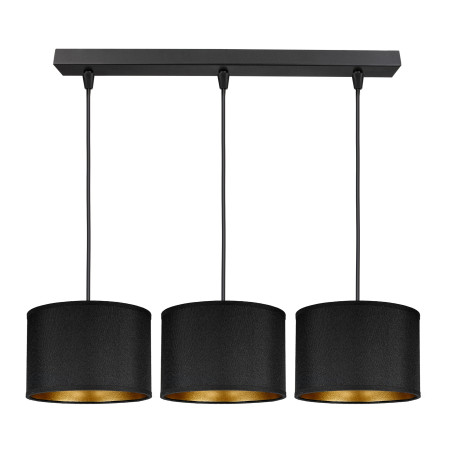 KYLO 3P E27, hängande lampa, max. 3x60W, svart, listett | HandlaSmidigt.se