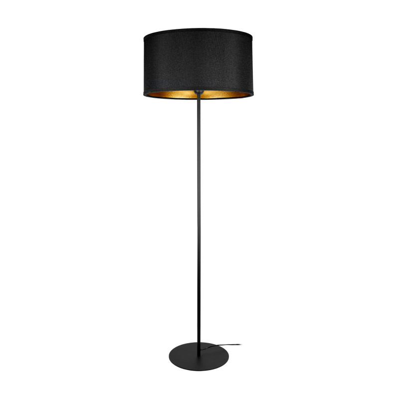 KYLO 1P E27, golvlampa, max. 60W, svart