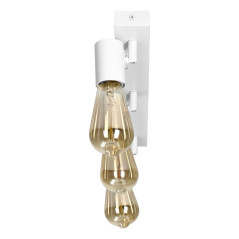 RIO SP 3, vägg- och takarmatur, E27 max. 3x60W, IP20, vit | HandlaSmidigt.se