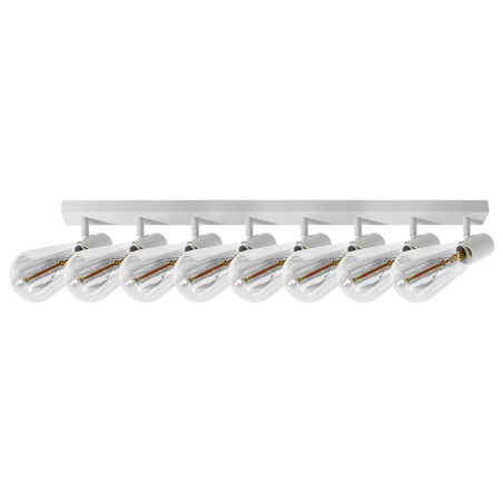 RIO SP 8, vägg- och takarmatur, E27 max. 8x60W, IP20, vit | HandlaSmidigt.se