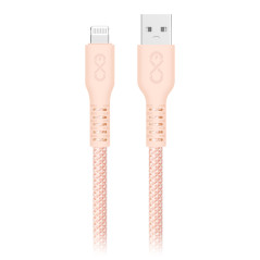 USB-A - Lightning-kabel eXc IMMORTAL, 2m, 30W, snabbladdning, färgblandning | HandlaSmidigt.se