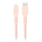 USB-A - Lightning-kabel eXc IMMORTAL, 2m, 30W, snabbladdning, färgblandning