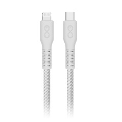 Kabel USB-C - Lightning eXc IMMORTAL, 2m, 30W, snabbladdning, färgmix | HandlaSmidigt.se