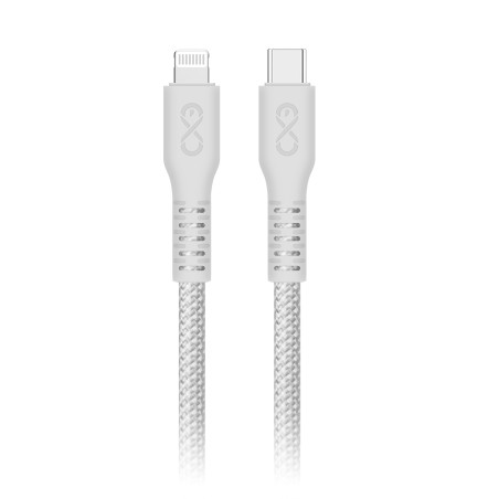 Kabel USB-C - Lightning eXc IMMORTAL, 2m, 30W, snabbladdning, färgmix