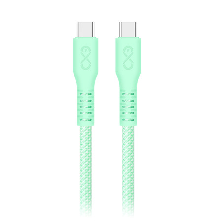 USB-C till USB-C-kabel eXc IMMORTAL, 2m, 30W, snabbladdning, färgmix