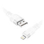 USB-A till Lightning-kabel eXc WHIPPY Pro, 2M, 12W, snabbladdning, mörk blandad färg
