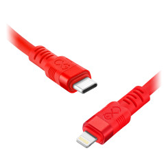 Kabel USB-C - Lightning eXc WHIPPY Pro, 2M, 29W, snabbladdning, färgmix | HandlaSmidigt.se