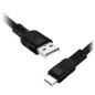 USB-A - USB-C kabel eXc WHIPPY Pro, 2M, 60W, snabbladdning, mörk blandad färg