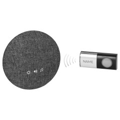 HÖGTALARE, trådlös batteridriven ringklocka, inlärningssystem, 38 ljud, 200m | HandlaSmidigt.se