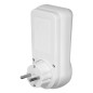 Tvåtakts elmätare, energikalkylator med LCD-skärm, 2 separata tariffer, inbyggt batteri, 16A 230V, Schuko-version.