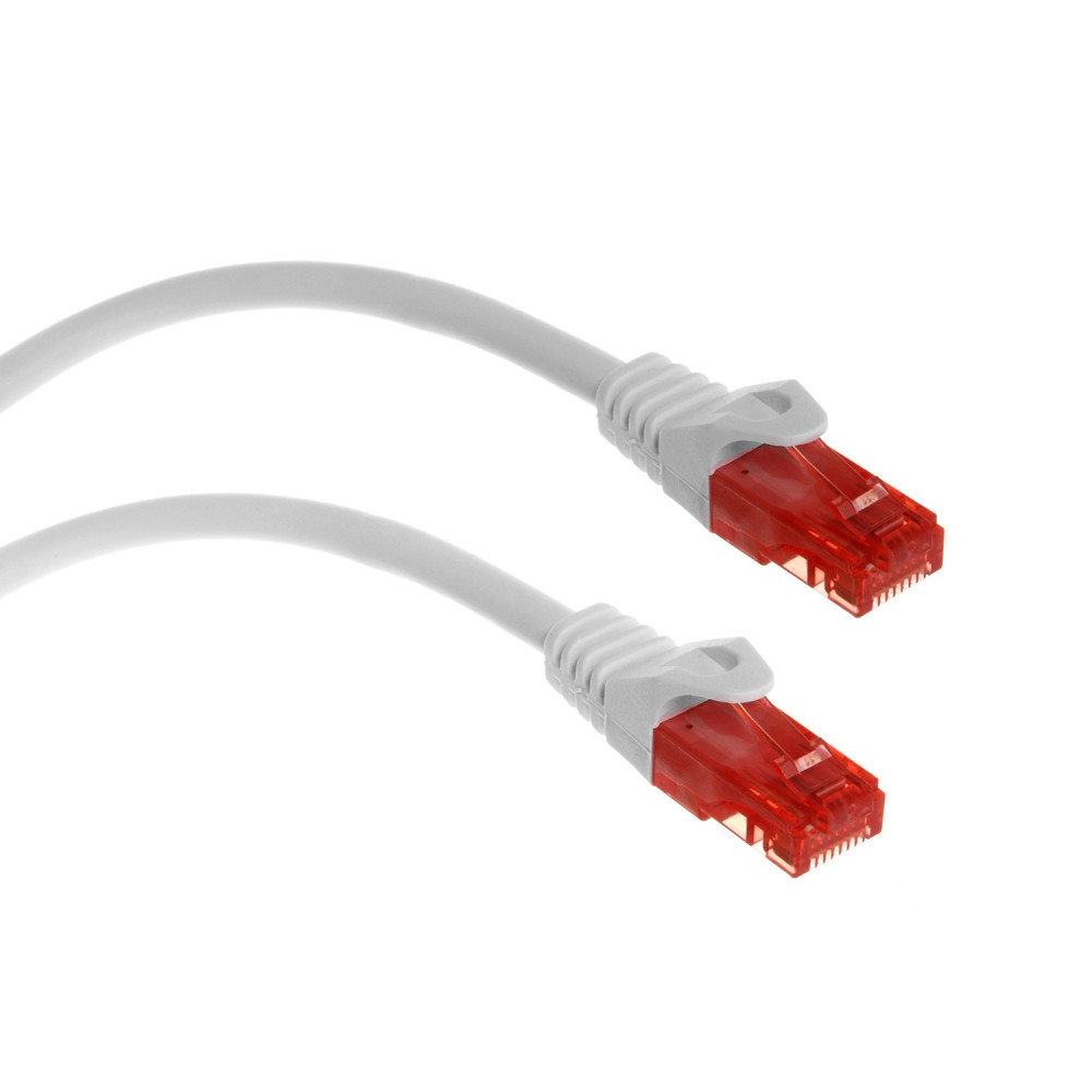 MCTV-303 W 47278 Przewód kabel patchcord UTP cat6 wtyk-wtyk 3m biały MCTV-303 W 47278 Przewód kabel patchcord UTP cat6 wtyk-wtyk 3m biały
