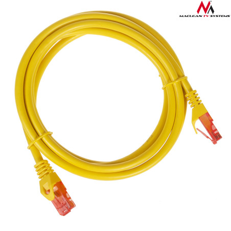 MCTV-303 Och 47280 Patchkabel UTP cat6 med wtyk-wtyk 3m gul