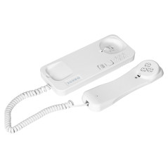 ERIN, enkel familjedörrtelefon, 2-ledare, kodlås, RFID, vit | HandlaSmidigt.se