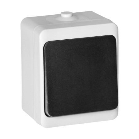 Ringknapp AQUATIC MINI IP 54 vit-svart