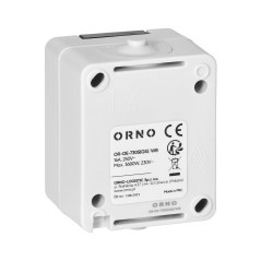 Utomhus enkeluttag 2P+Z Schuko AQUATIC MINI IP 54 vit-svart | HandlaSmidigt.se