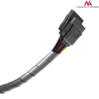 MCTV-684S 48455 Kabelmask för kabel (5*6mm) 3m silver spiral