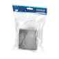 Utomhus vägguttag 2P+Z Schuko AQUATIC PRO IP 55 i grått-grafit