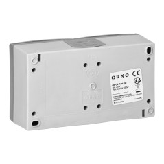 Dubbel uttag 2X2P+Z AQUATIC PRO IP 55 i grågrafit | HandlaSmidigt.se