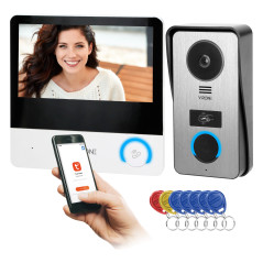 PAVONIS, videosystem, 4-ledare, 7', Wi-Fi, pekskärm, Full HD, RFID | HandlaSmidigt.se