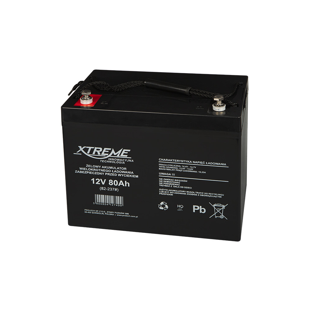 82-237- Gelbatteri 12v 80ah xtreme 220x260x165_6 82-237- Gelbatteri 12v 80ah xtreme 220x260x165_6
