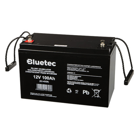 82-405- Gelbatteri 12v/100ah bluetec | HandlaSmidigt.se