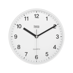 Vit klocka 20 cm vit