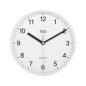 Vit klocka 20 cm vit