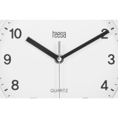 Vit klocka 20 cm vit