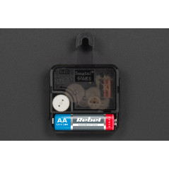 Vit klocka 20 cm vit