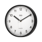 Väggklocka 20 cm svart