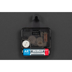 Väggklocka 20 cm svart