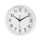Väggklocka 25 cm vit