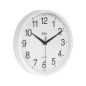 Väggklocka 25 cm vit