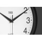 Väggklocka 25 cm svart