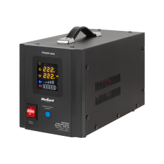 Nödströmsaggregat Rebel POWER-1000 - omvandlare med ren sinusvåg och laddningsfunktion 12V 230V 1000VA/700W.
