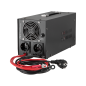 Nödströmsaggregat Rebel POWER-1000 - omvandlare med ren sinusvåg och laddningsfunktion 12V 230V 1000VA/700W.