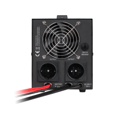 Nödströmsaggregat Rebel POWER-500 - omvandlare med ren sinusvåg och laddningsfunktion 12V 230V 500VA/300W. | HandlaSmidigt.se