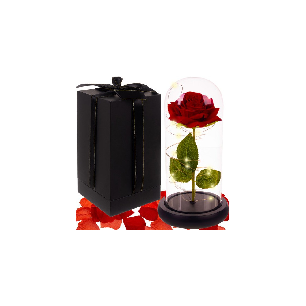 Ros i glas - lysande Malatec 21619