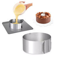 AG858B Justerbar bakningskant 15cm