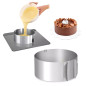 AG858B Justerbar bakningskant 15cm
