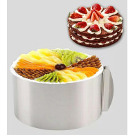 AG858B Regulowany rant do pieczenia 15cm