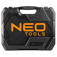 Hylsnyckelsats 1/2', 3/8', 1/4', 219-delars set, CrV