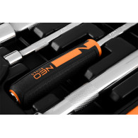 Hylsnyckelsats 1/2', 1/4', 73-delars set, CrV
