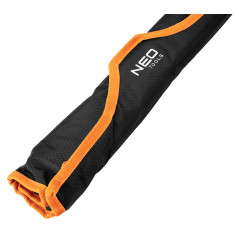 Nyckelringar med ratt, långa, set om 6 stycken, 8 - 19 mm, mjukt fodral