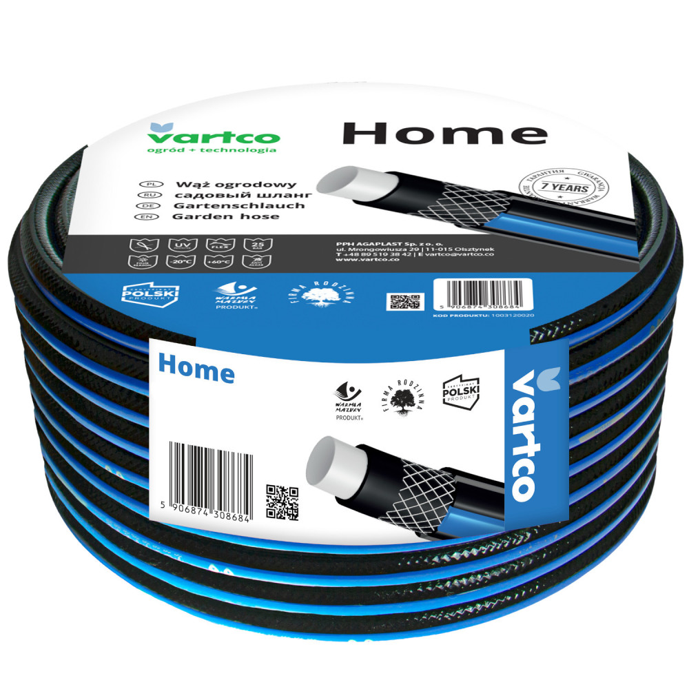 Trädgårdsslang Vartco Home 1/2' 50m Trädgårdsslang Vartco Home 1/2' 50m