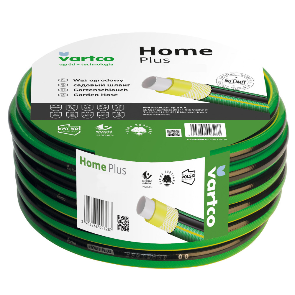 Trädgårdsslang Vartco Home Plus 3/4' 30m Trädgårdsslang Vartco Home Plus 3/4' 30m